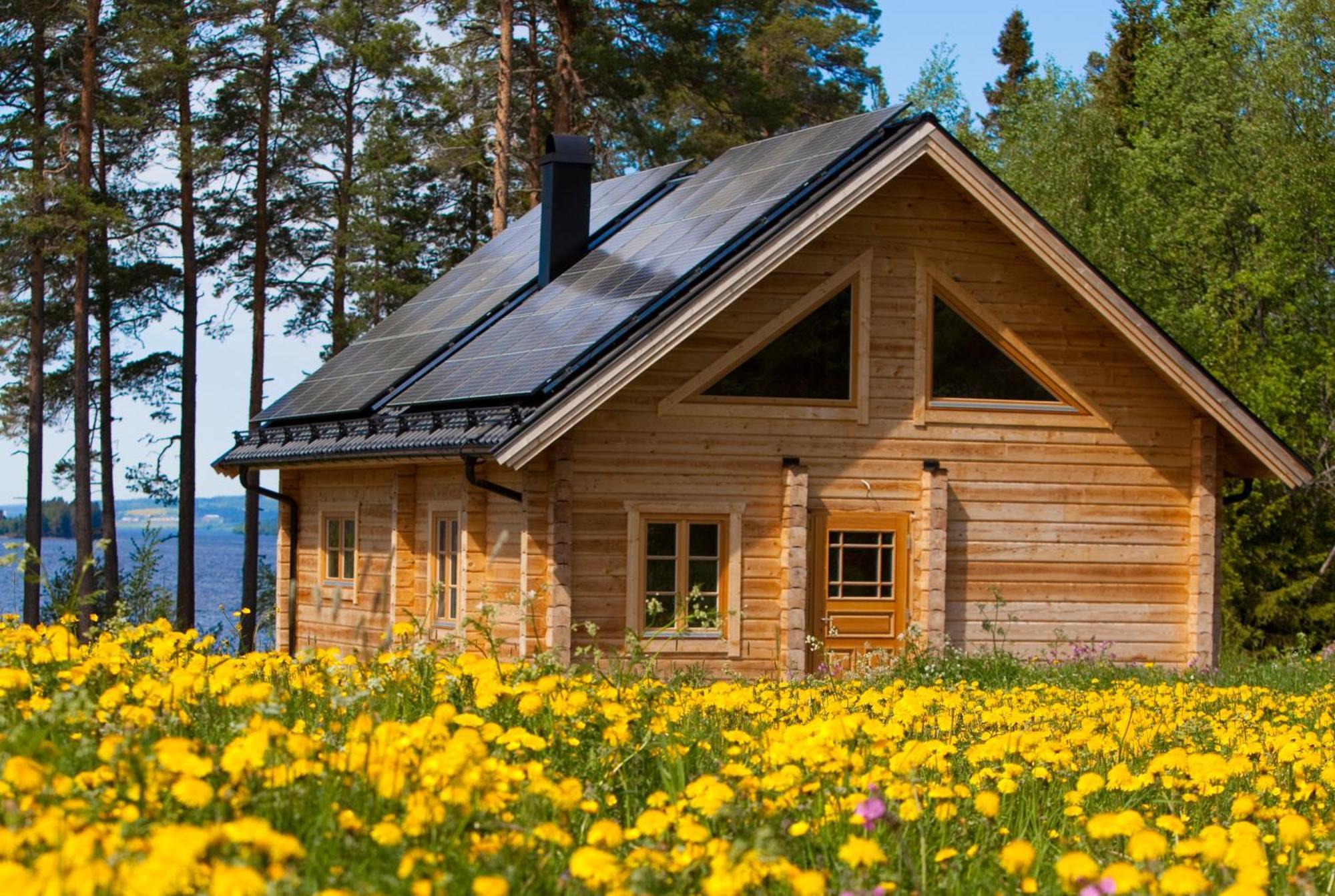 Blockhaus Am See - Komfort Umgeben Von Natur! Nalden Eksteriør bilde